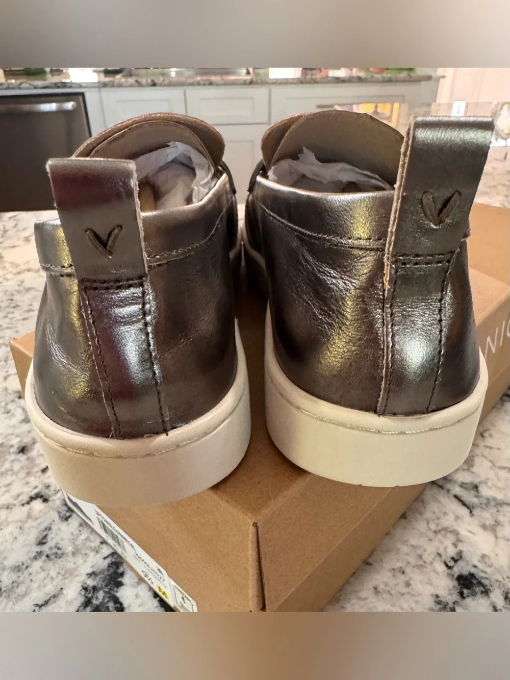 Michael Kors Womens NEW Bronze Loafers